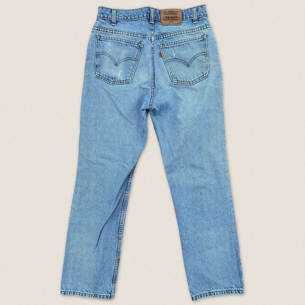 Y2K Levi's‎ 619 Orange Tab Straight Leg Jeans  - Size 30 x 29